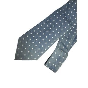 Tommy Hilfiger Blue Polka Dot cotton Neck Tie